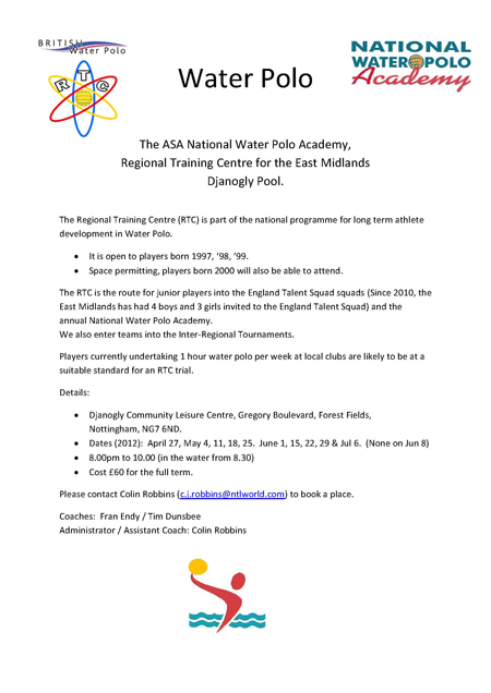 Water polo academy