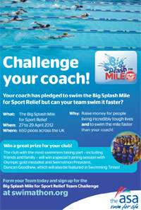 Challenge your coach flyer