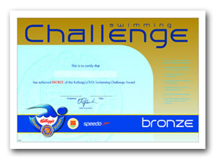 Swimming Challenge Awards