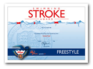 Swimming Stroke Award
